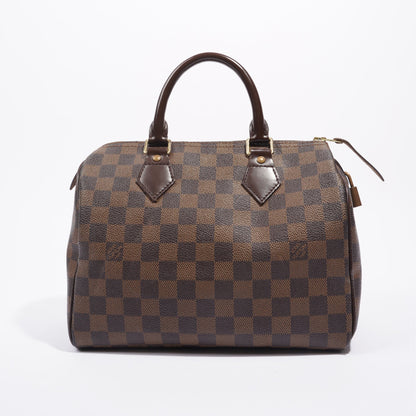 Louis Vuitton Womens Speedy Damier Ebene 25