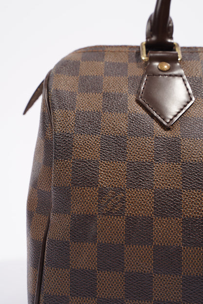Louis Vuitton Womens Speedy Damier Ebene 25
