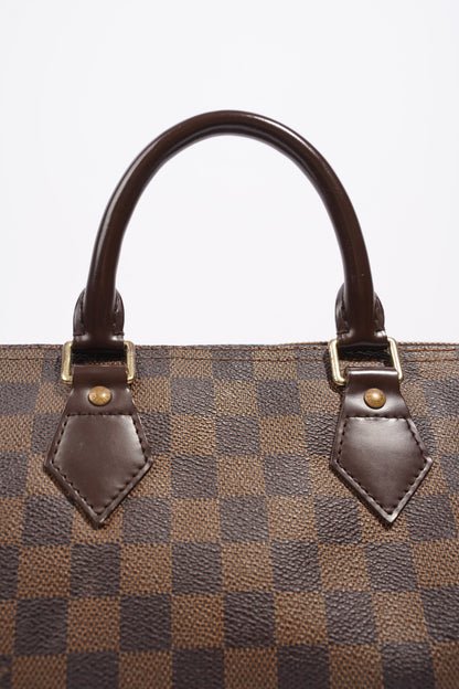 Louis Vuitton Womens Speedy Damier Ebene 25