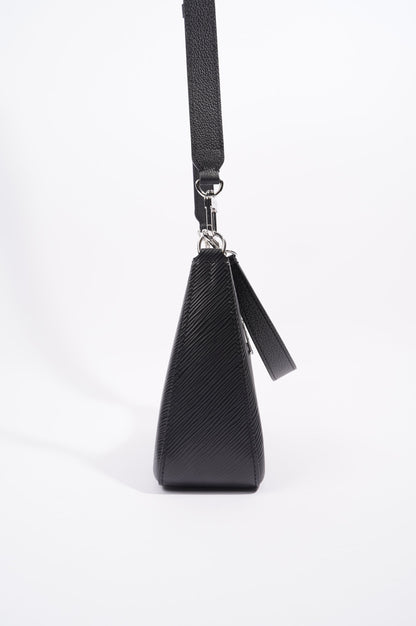 Louis Vuitton Womens Marelle Bag Black Epi Leather