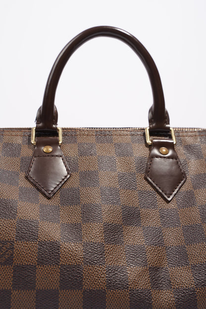 Louis Vuitton Womens Speedy Damier Ebene 25