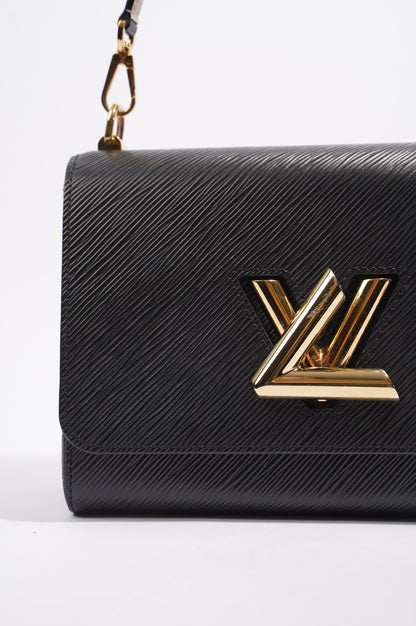 Louis Vuitton Womens Twist Black Epi Leather