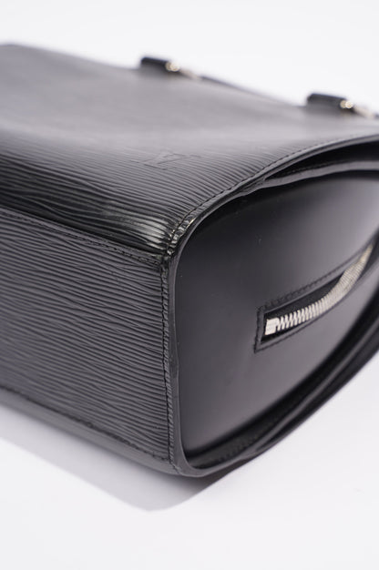 Louis Vuitton Womens Pont Neuf Black Epi Leather