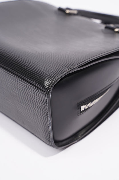 Louis Vuitton Womens Pont Neuf Black Epi Leather