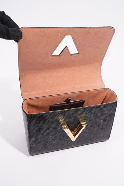 Louis Vuitton Womens Twist Black Epi Leather