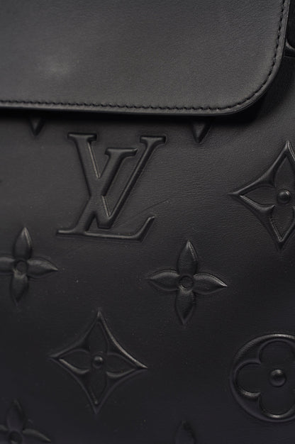 Louis Vuitton Womens Steamer Tote Black