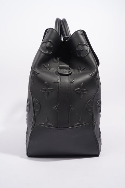 Louis Vuitton Womens Steamer Tote Black