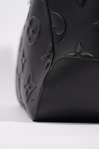 Louis Vuitton Womens Steamer Tote Black
