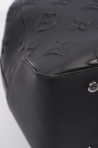 Louis Vuitton Womens Steamer Tote Black