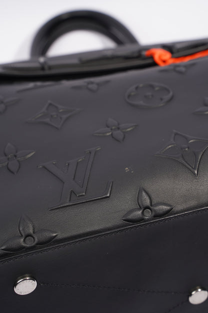 Louis Vuitton Womens Steamer Tote Black