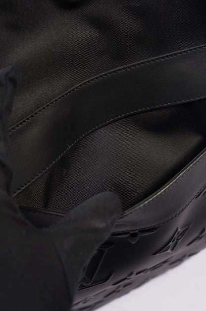Louis Vuitton Womens Steamer Tote Black
