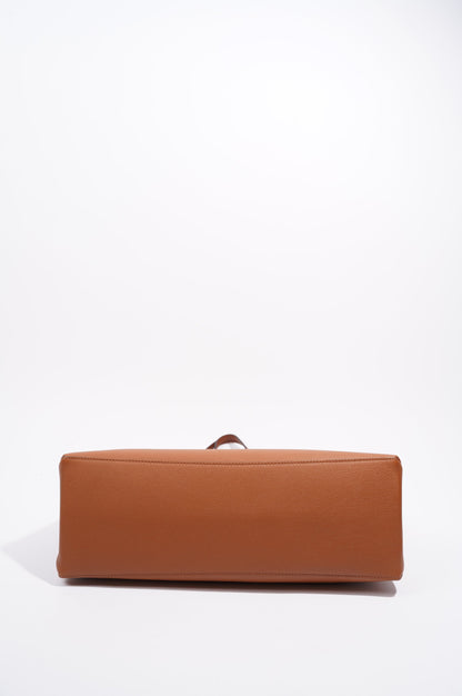 Louis Vuitton Womens Lockme Shopping Bag Chataigne
