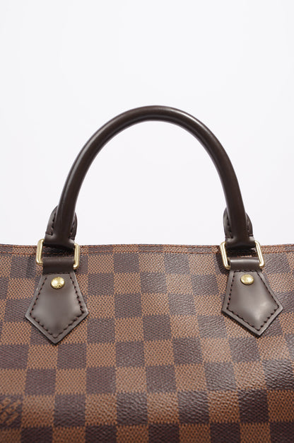 Louis Vuitton Womens Speedy Damier Ebene 35