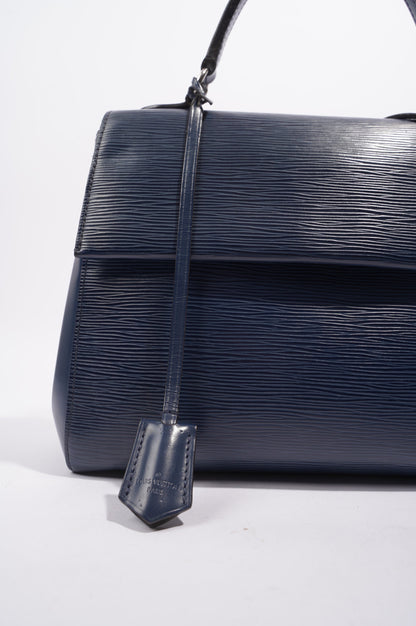 Louis Vuitton Womens Cluny Bag Indigo Epi Leather MM