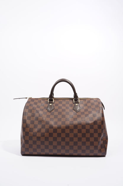 Louis Vuitton Womens Speedy Damier Ebene 35