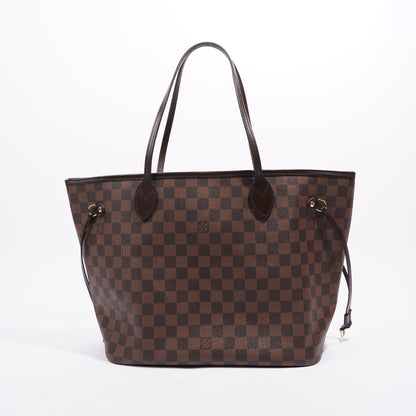 Louis Vuitton Womens Neverfull Damier Ebene MM