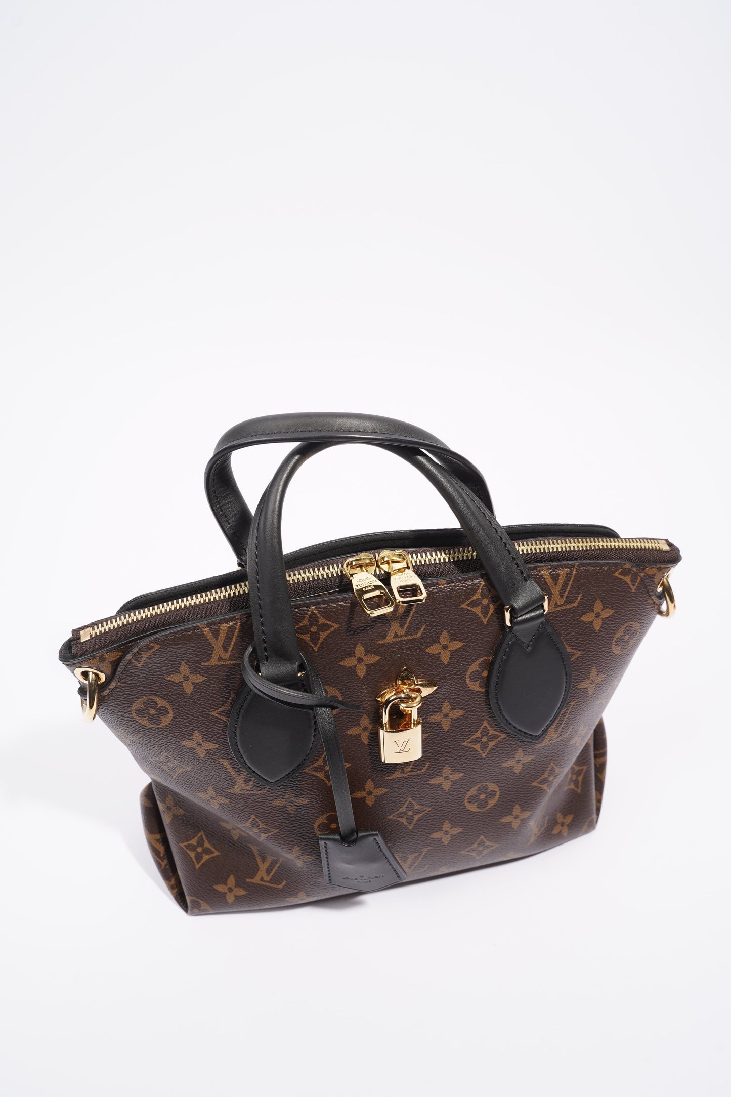 Louis Vuitton Womens Flower Zipped Tote Monogram PM
