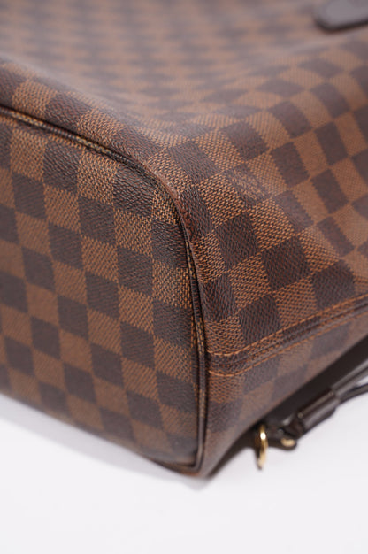 Louis Vuitton Womens Neverfull Damier Ebene MM