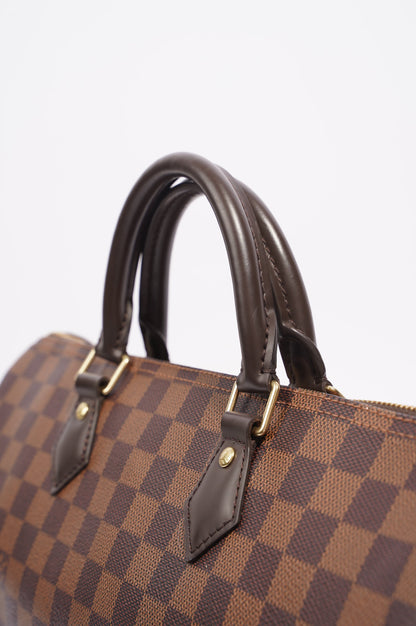 Louis Vuitton Womens Speedy Damier Ebene 35