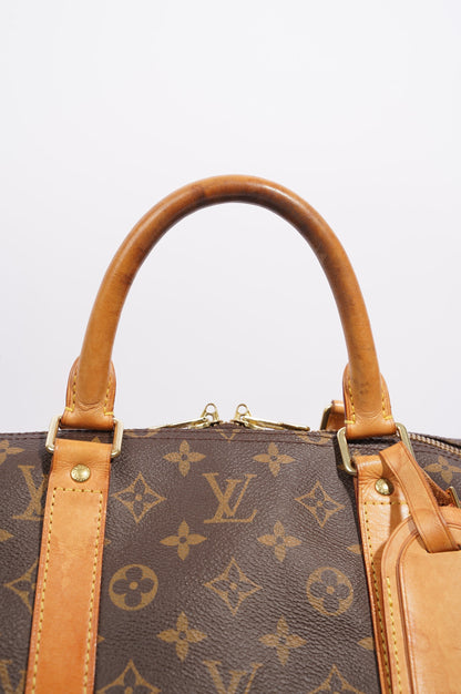 Louis Vuitton Womens Keepall Bandouliere Monogram 55