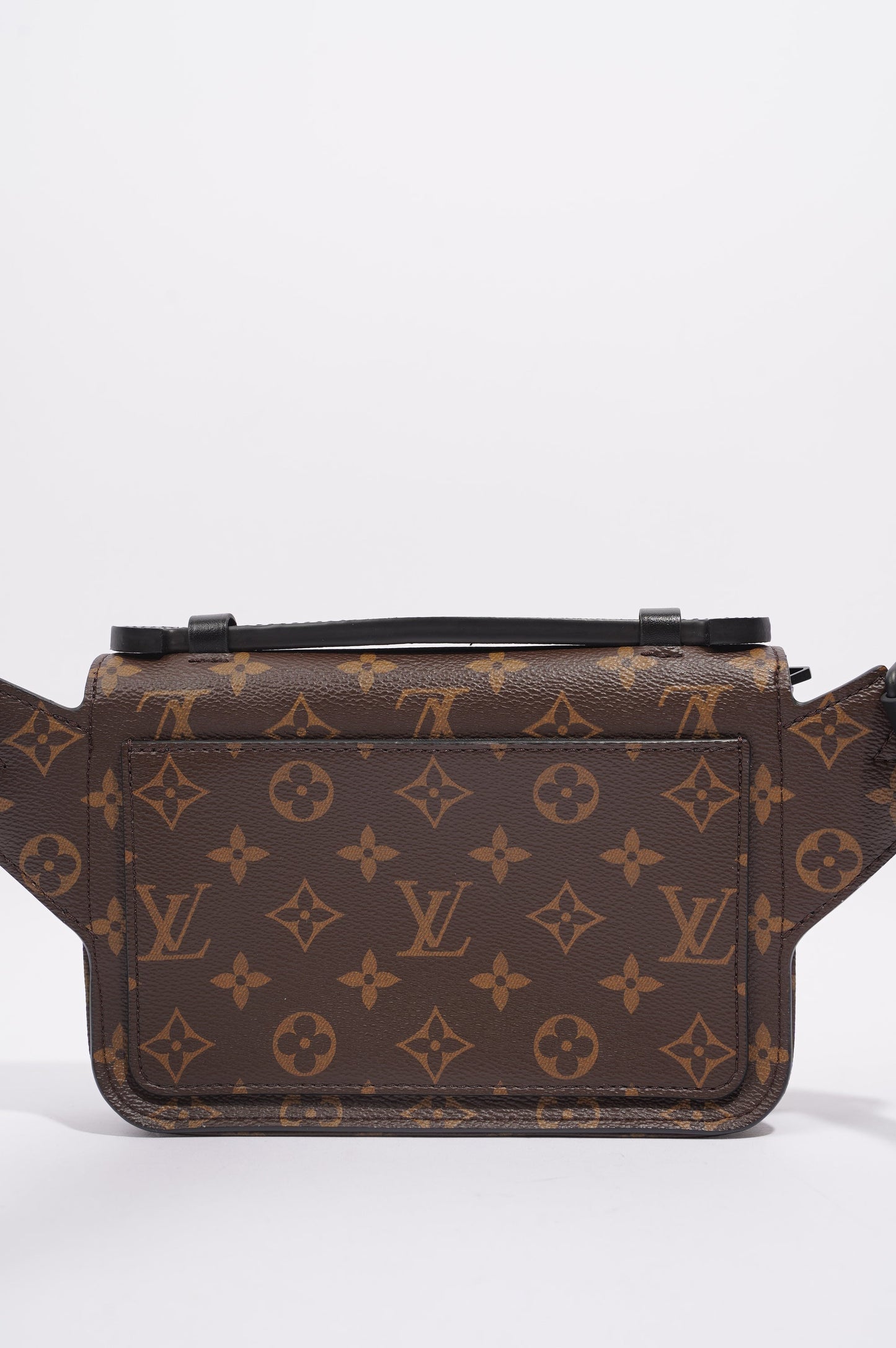 Louis Vuitton Mens S Lock Sling Bag Monogram Canvas