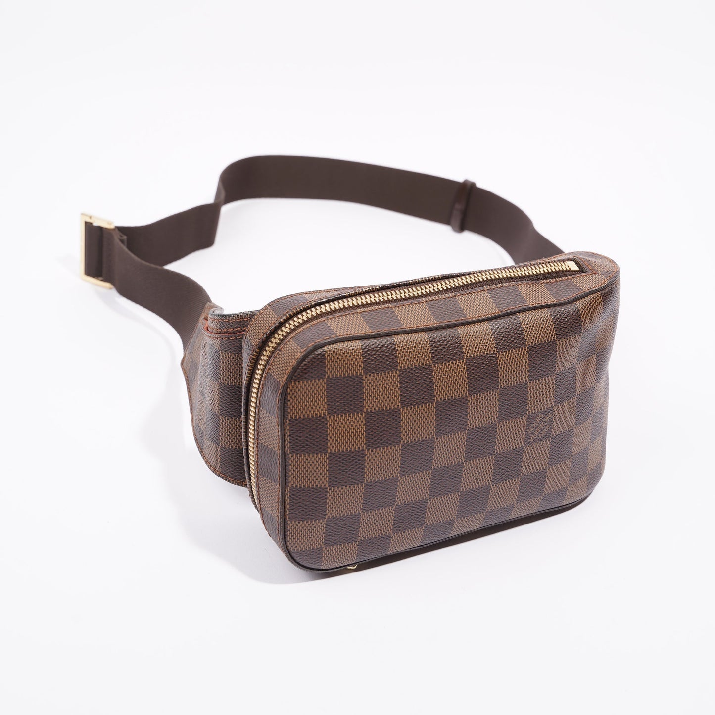Louis Vuitton Womens Vintage Geronimos Damier Ebene