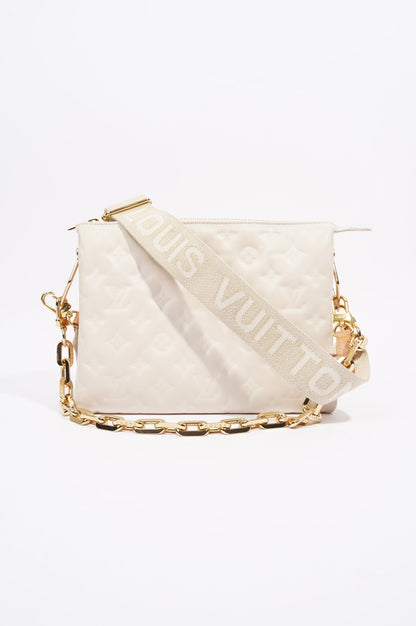 Louis Vuitton Womens Coussin Cream PM