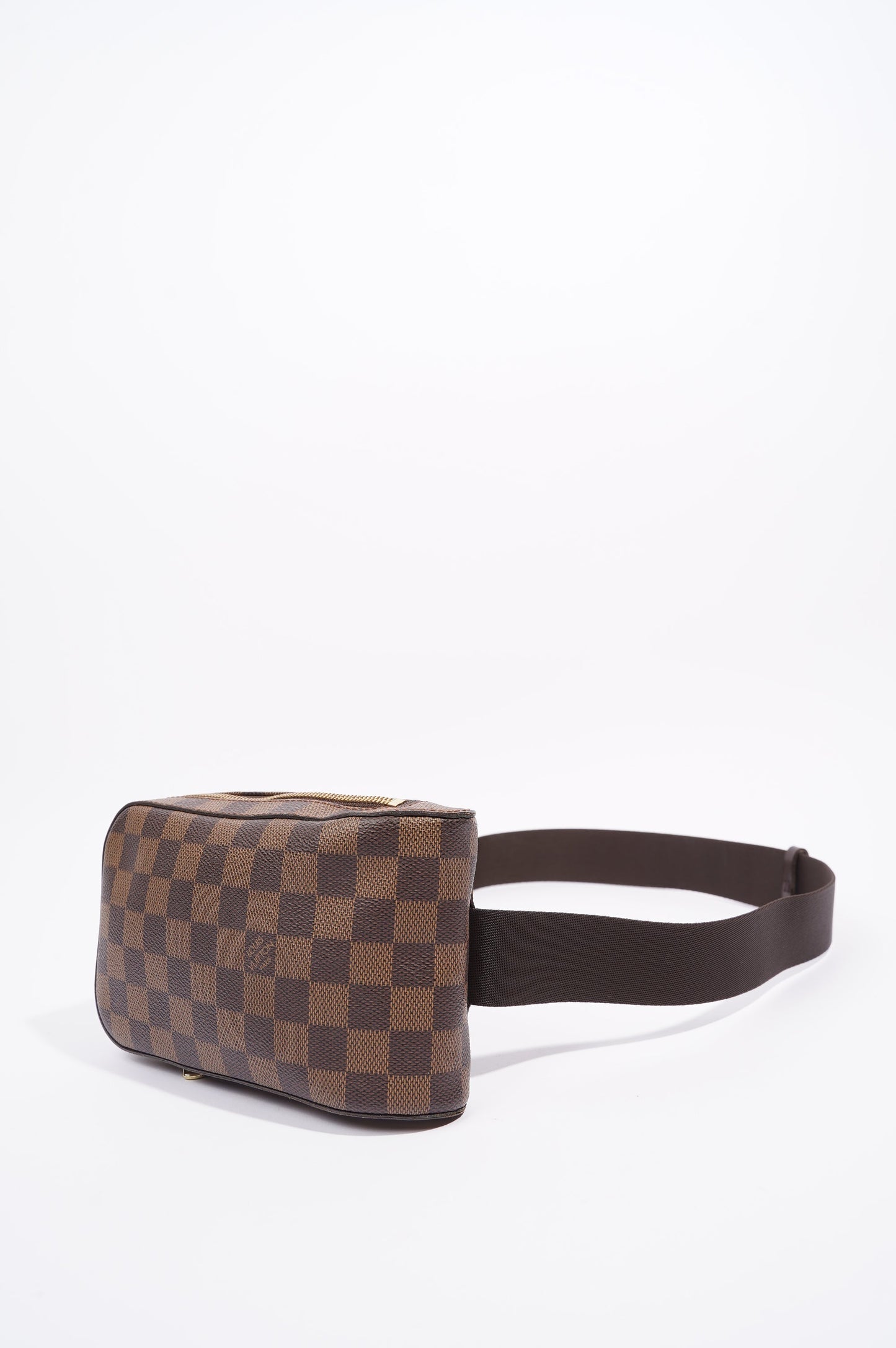 Louis Vuitton Womens Vintage Geronimos Damier Ebene