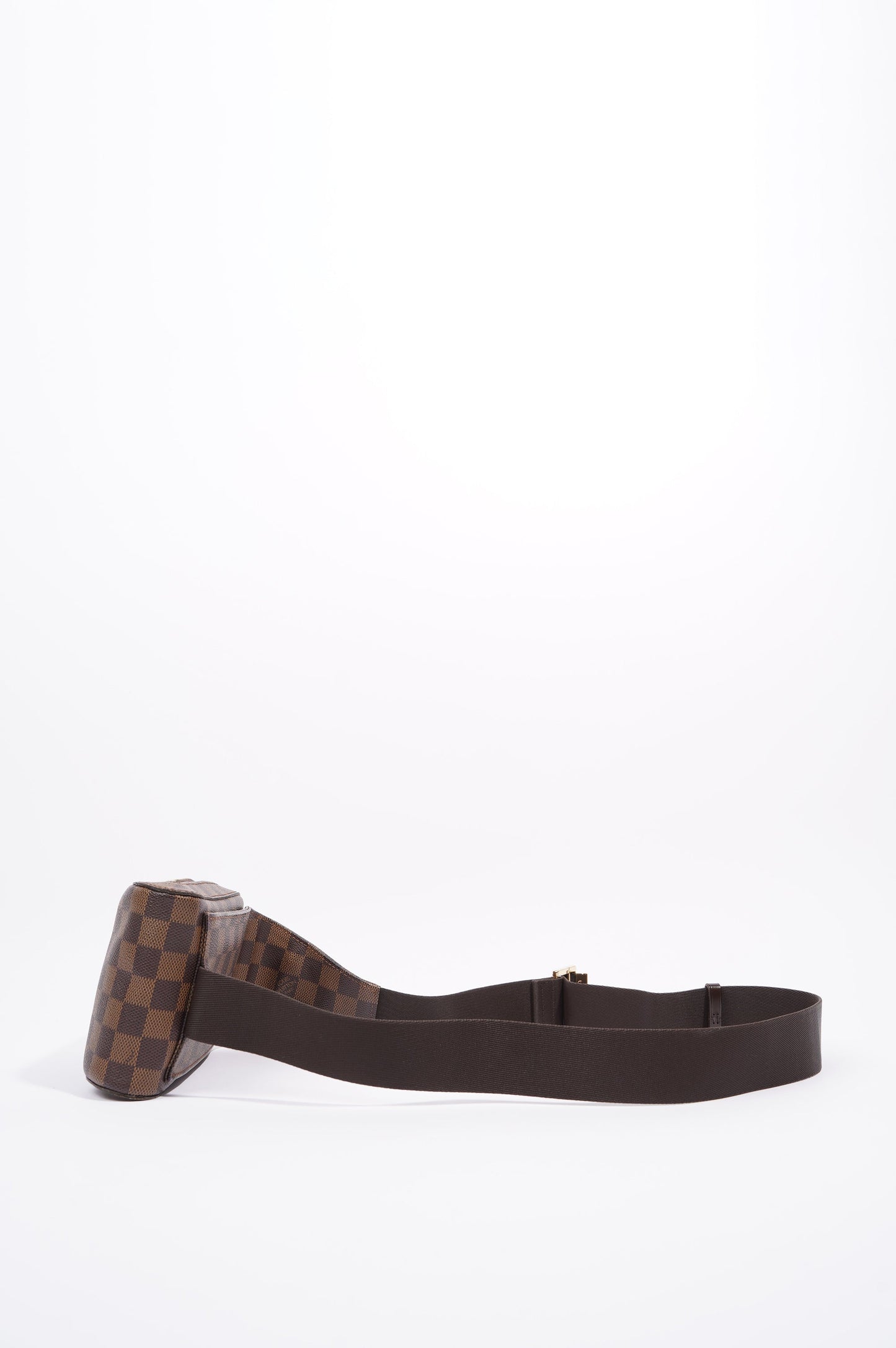 Louis Vuitton Womens Vintage Geronimos Damier Ebene