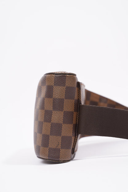 Louis Vuitton Womens Vintage Geronimos Damier Ebene