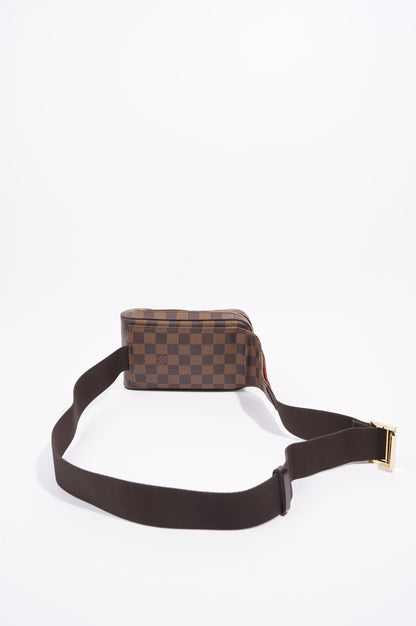 Louis Vuitton Womens Vintage Geronimos Damier Ebene