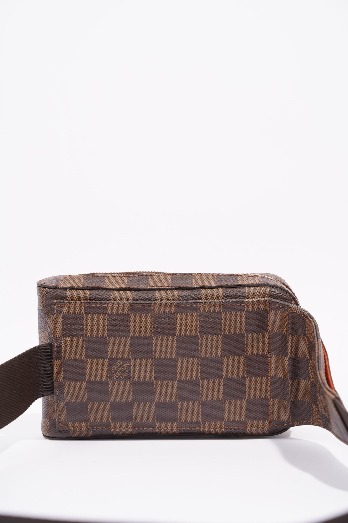 Louis Vuitton Womens Vintage Geronimos Damier Ebene