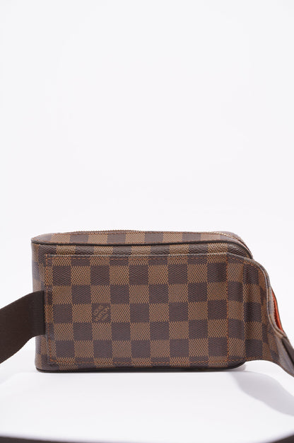 Louis Vuitton Womens Vintage Geronimos Damier Ebene