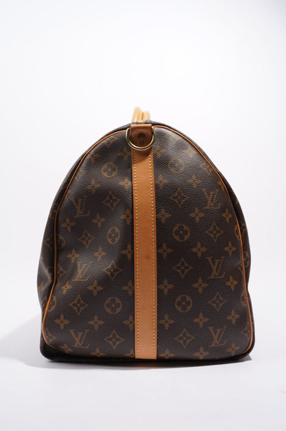 Louis Vuitton Womens Keepall Bandouliere Monogram 55