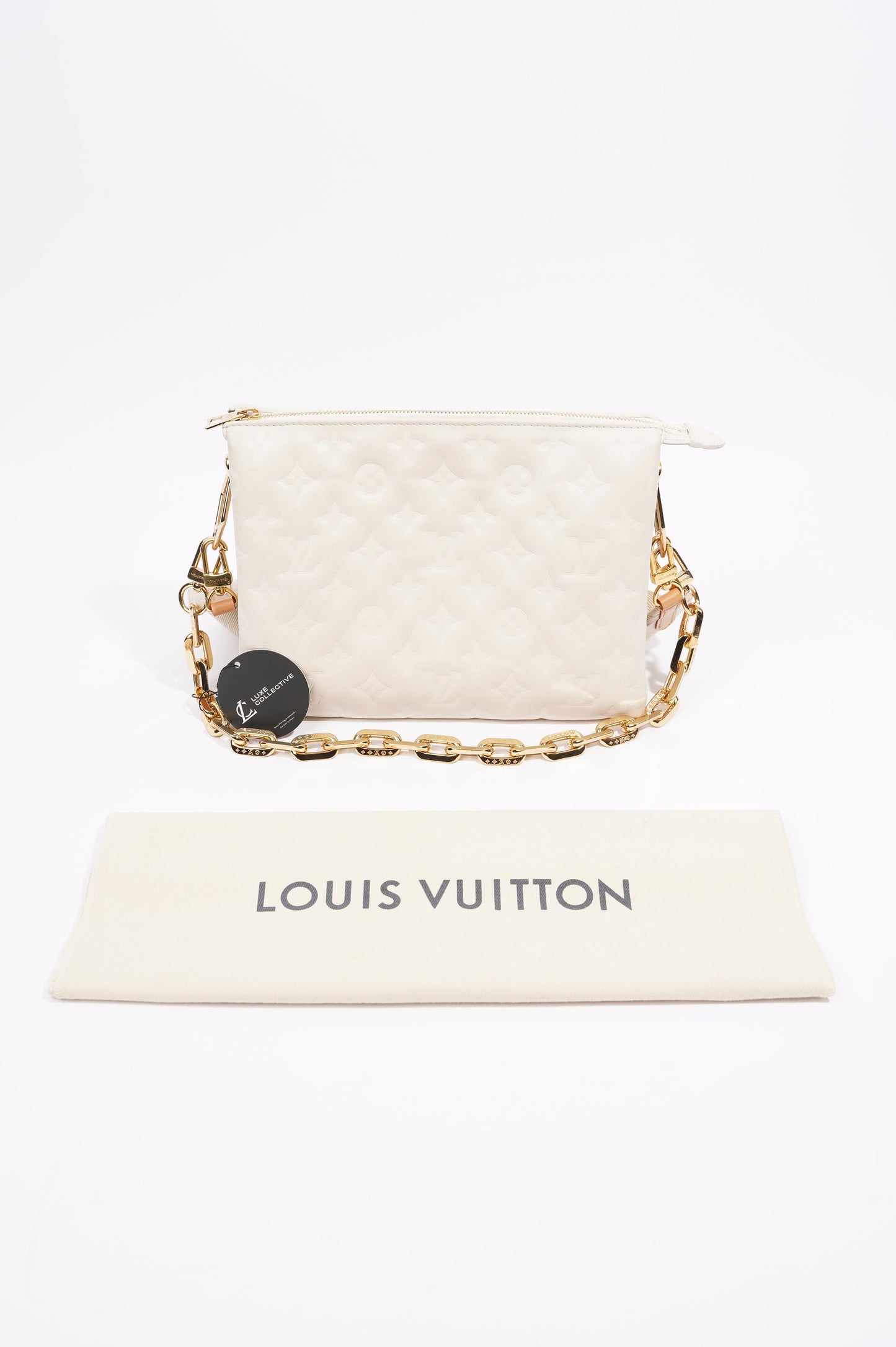 Louis Vuitton Womens Coussin Cream PM