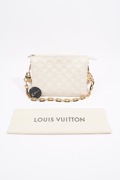 Louis Vuitton Womens Coussin Cream PM