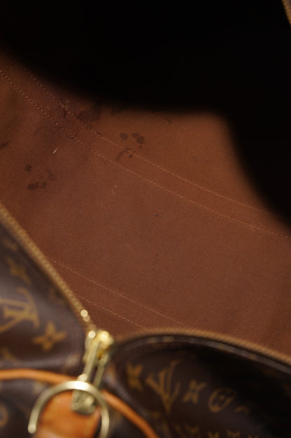 Louis Vuitton Womens Keepall Bandouliere Monogram 55