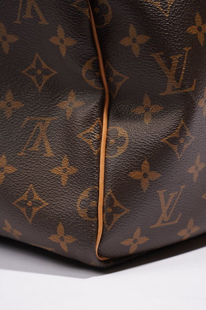 Louis Vuitton Womens Keepall Bandouliere Monogram 55