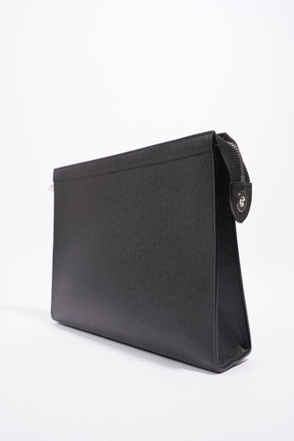 Louis Vuitton Mens Pochette Voyage Black MM