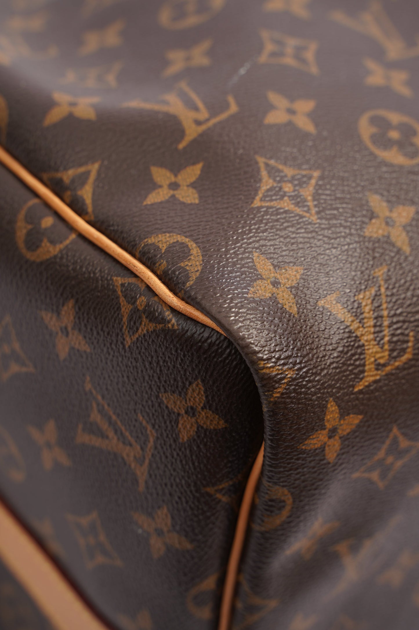 Louis Vuitton Womens Keepall Bandouliere Monogram 55
