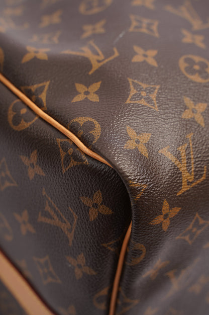 Louis Vuitton Womens Keepall Bandouliere Monogram 55