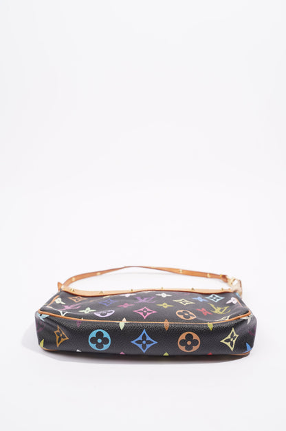 Louis Vuitton Womens Vintage Pochette Accessoire Black / Multicolour