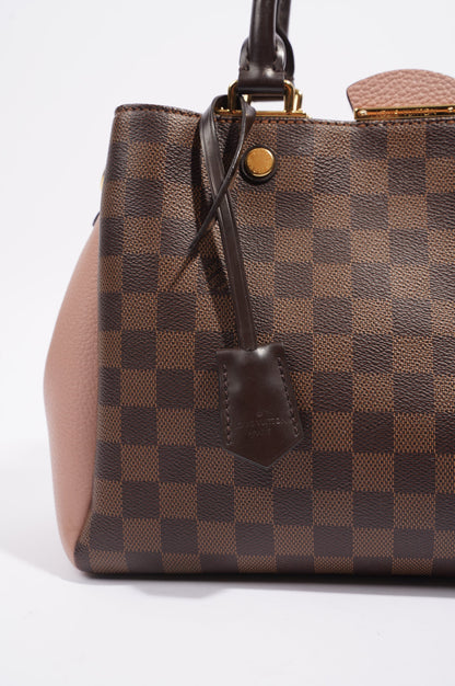 Louis Vuitton Womens Brittany Handbag Damier Ebene / Rose