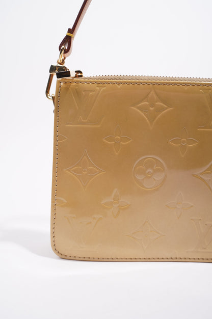Louis Vuitton Womens Vintage Pochette Accessoire Mustard Vernis