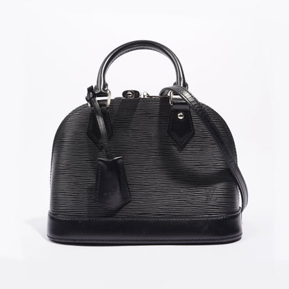Louis Vuitton Womens Alma Black Epi Leather BB