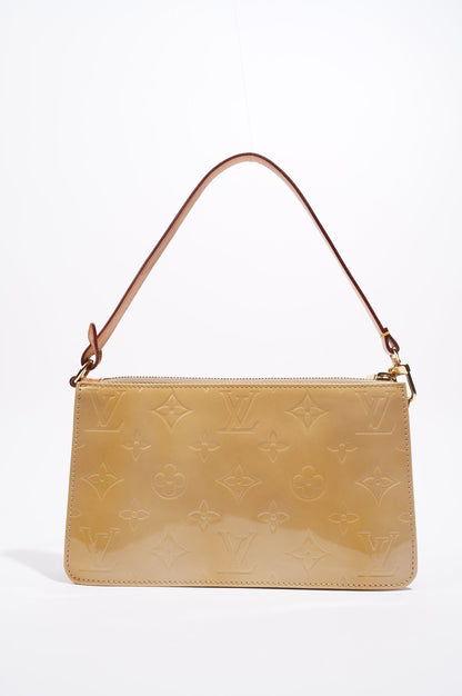 Louis Vuitton Womens Vintage Pochette Accessoire Mustard Vernis