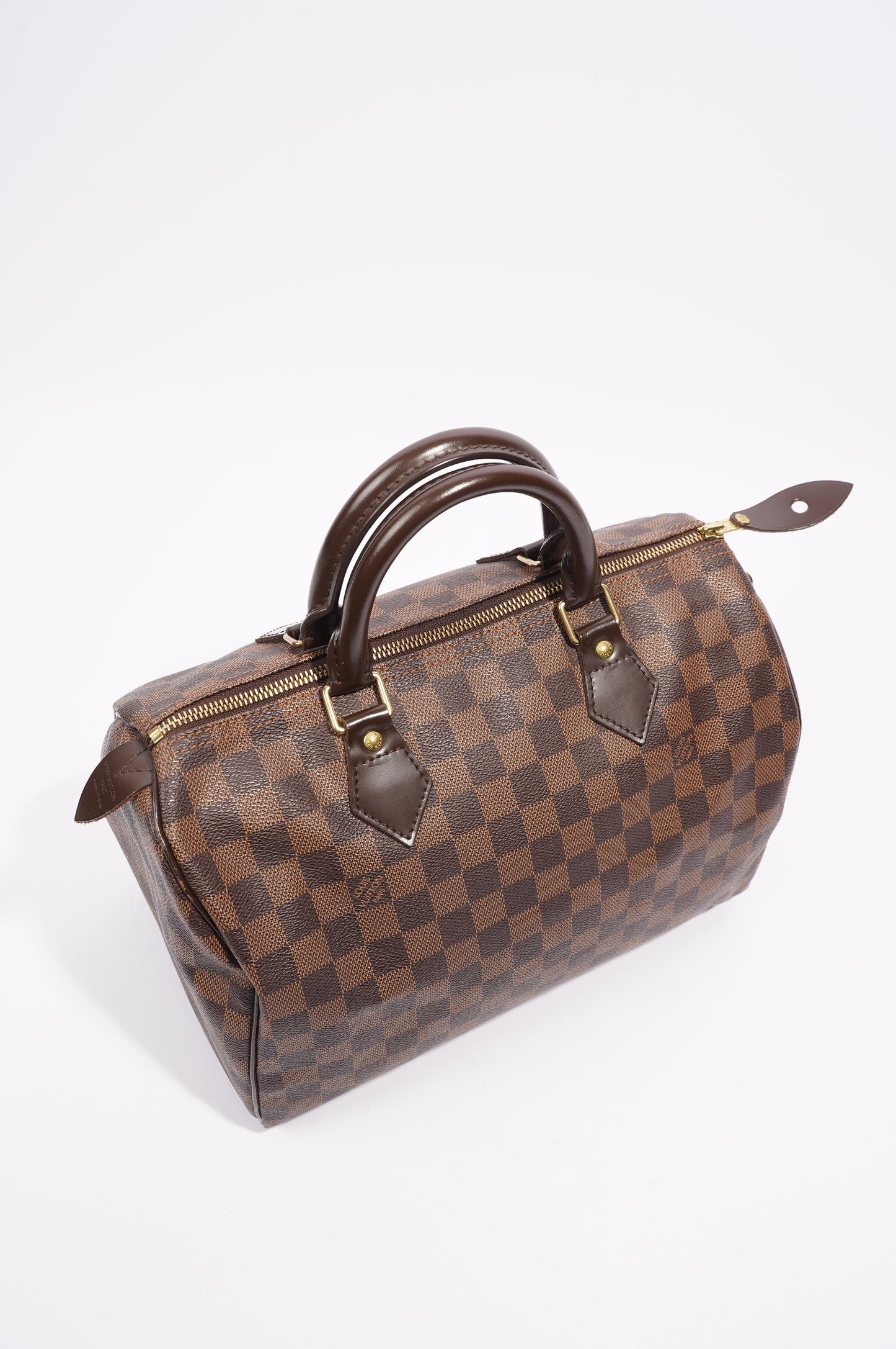 Louis Vuitton Womens Speedy 30 Damier Ebene