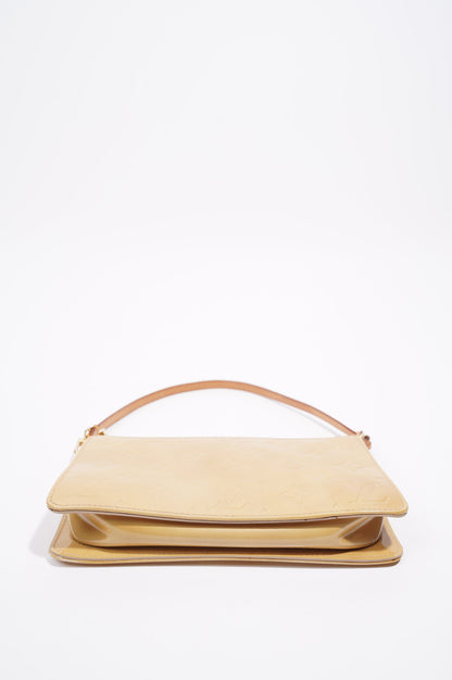 Louis Vuitton Womens Vintage Pochette Accessoire Mustard Vernis