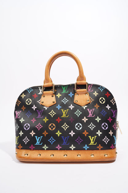 Louis Vuitton Womens Vintage Murakami Alma Black / Multi PM