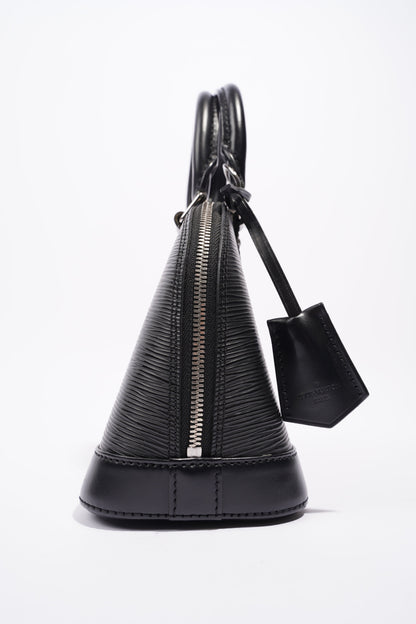 Louis Vuitton Womens Alma Black Epi Leather BB